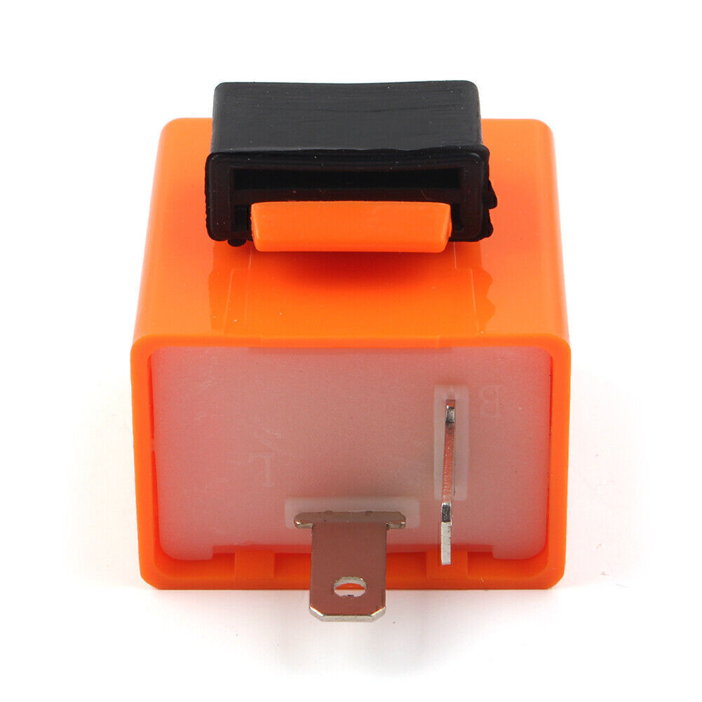 12V Motorcycle E-bike Flasher Relay LED Turning Signal Light Blinker