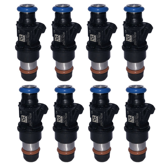 For 1999-2007 for Chevy Silverado for GMC 4.8/5.3/6.0L Set of 8x 25317628 Fuel Injector