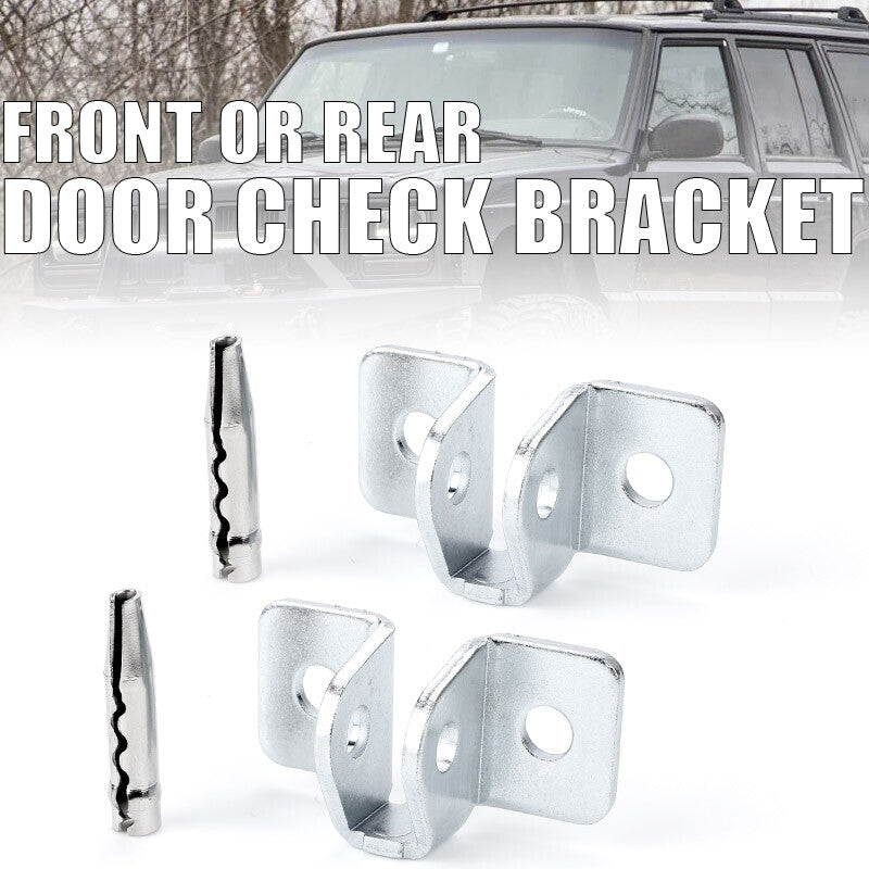 Pack of 2 For 84-01 for Jeep Cherokee 55002361 Door Check Arm Assembly Repair Set US