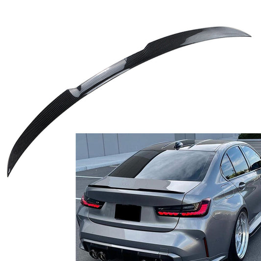 Rear Trunk Spoiler Lip Wing ABS for BMW 3 Series G20 G80 M3 320i 325i 330i M340i