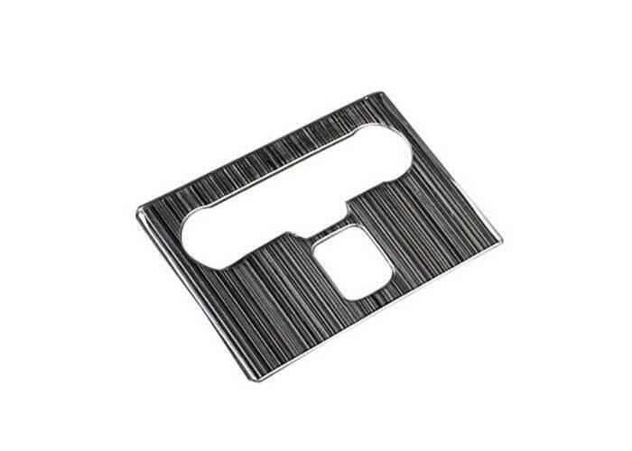 Back Row AC Switch Panel Trim 1PCS for Ford Explorer 2016-2019 Black Titanium