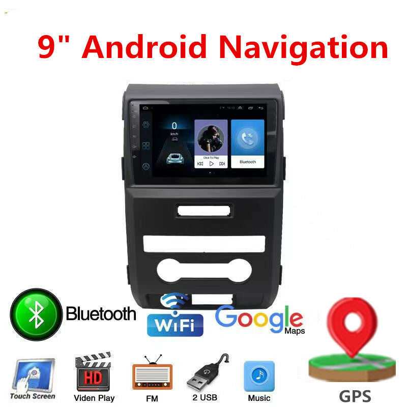 9 Android Radio for Ford F150 09-12 Multimedia Video Play Gps Navigation