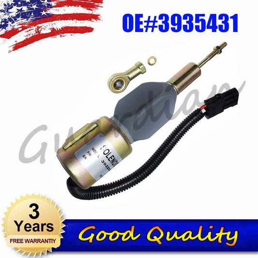 Fuel shut-off solenoid valve 3935431 is suitable for MX170, MX150, MX135, MX120, MX110, MX100