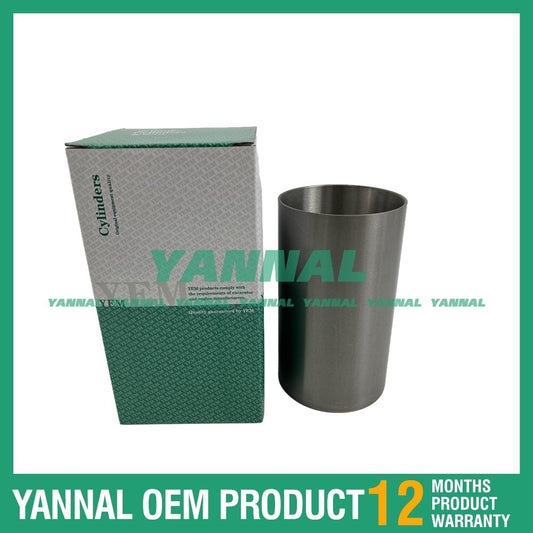 Four new 4HE1 cylinder liners for Isuzu diesel engines.