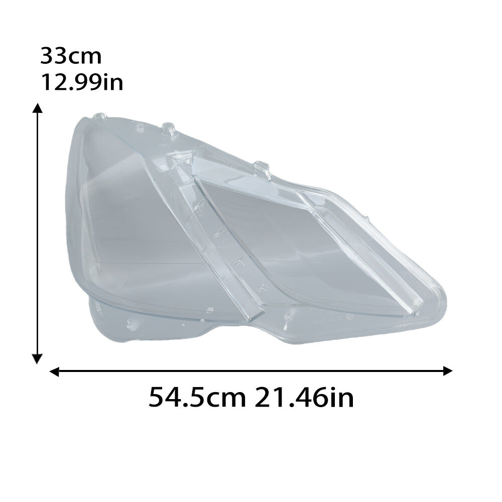 2¡Á F¨¹r for Mercedes-Benz E Class W207 C207 10-13 Scheinwerferglas Abdeckung L+R NEU