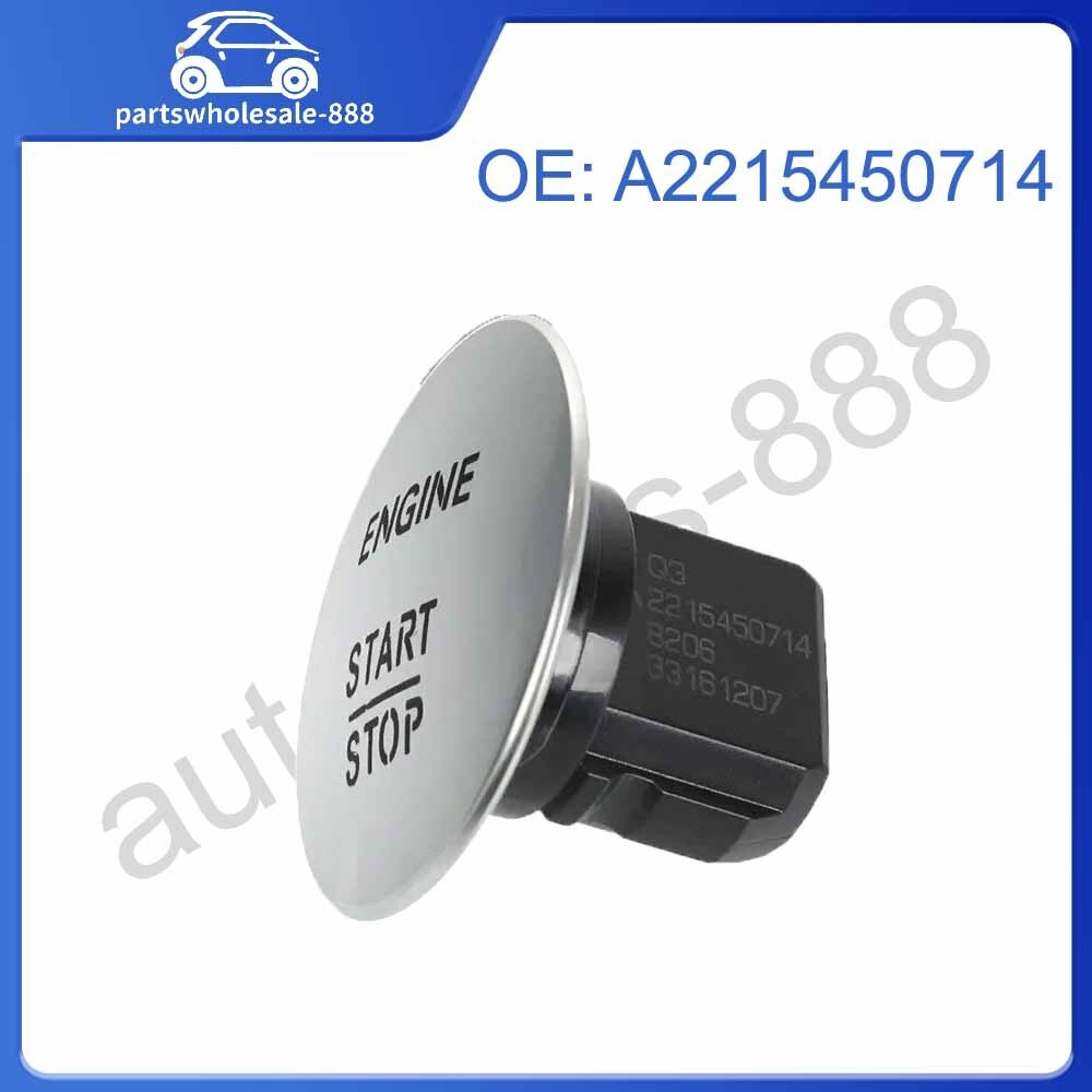 1 Keyless button Go engine ignition switch for Mercedes-Benz