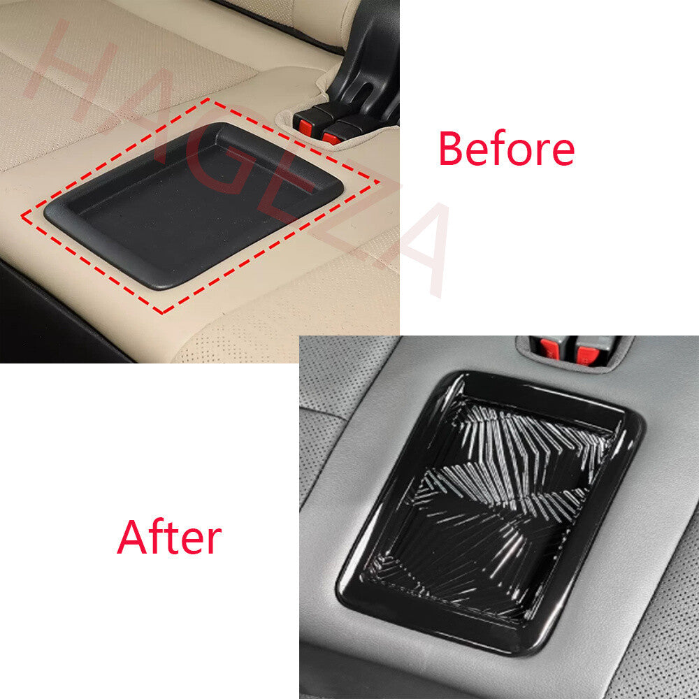 Gloss Black Third Row Storage Box Tank Cover For Toyot@ for Land Cruiser LC250 2024+
