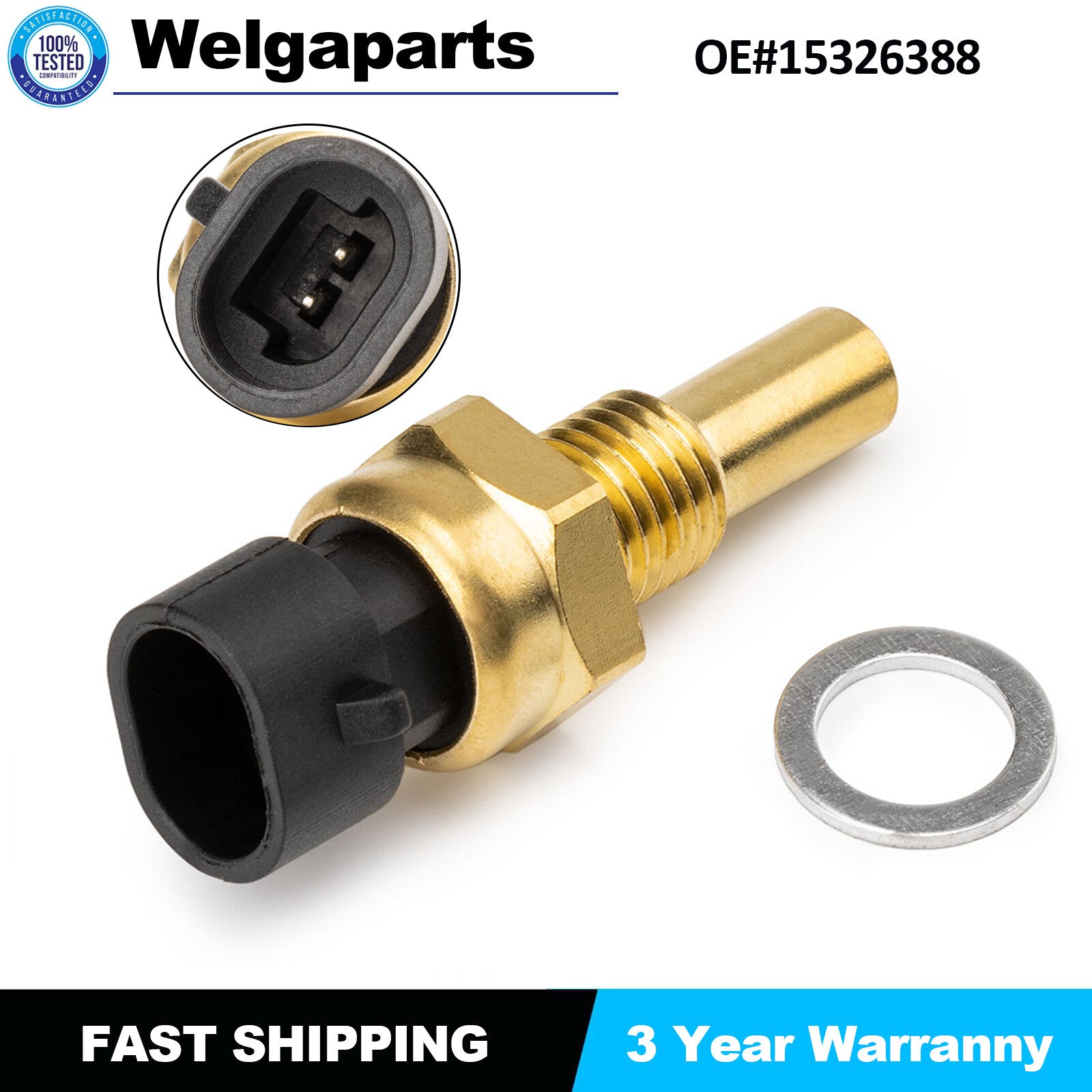 Coolant Temperature Temp Sensor for Chevrolet for GMC TPI TBI LT1 LS1 LS2 15326388