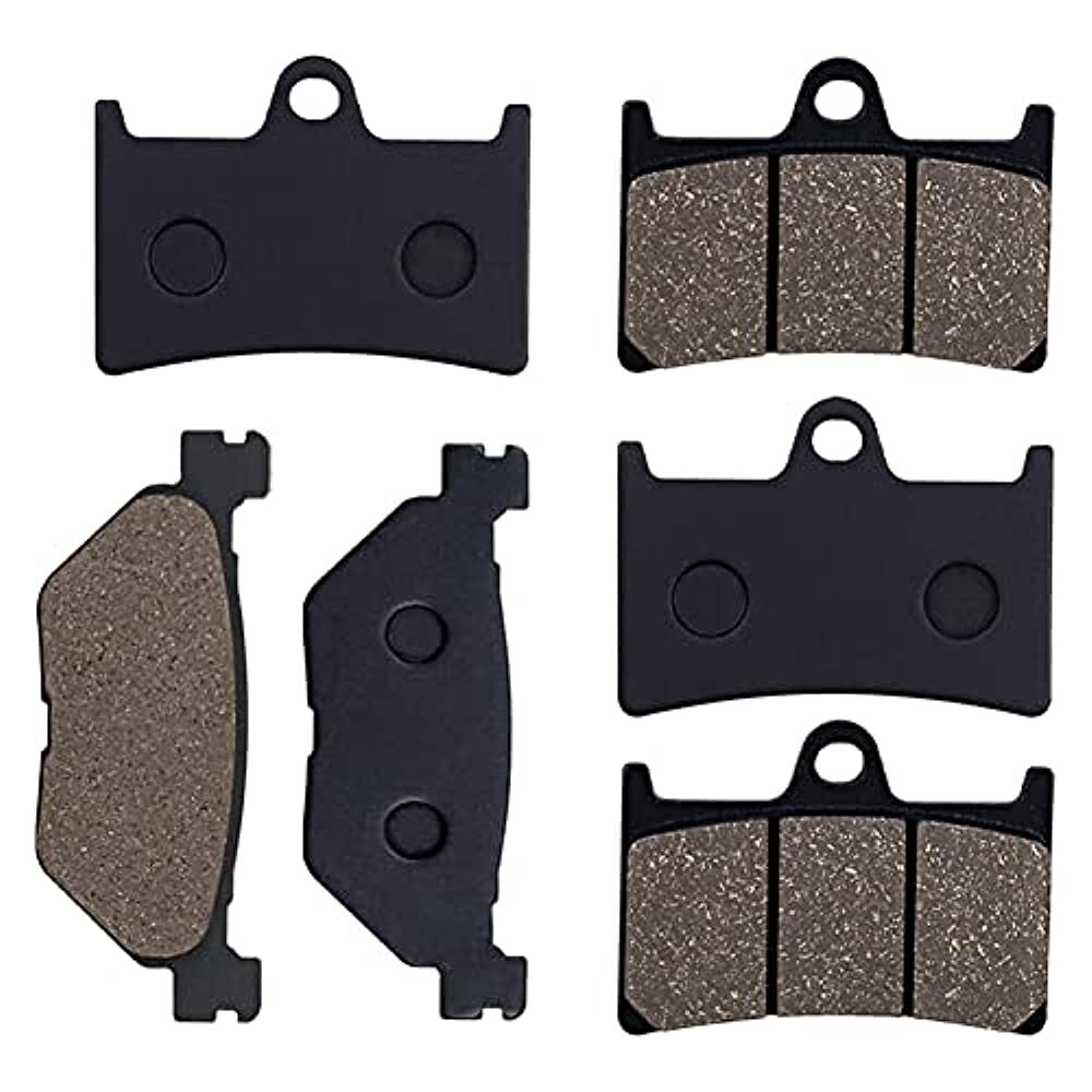 Front Rear Semi-Metallic Brake Pads for YAMAHA Roadstar Midnight Warrior 05-09