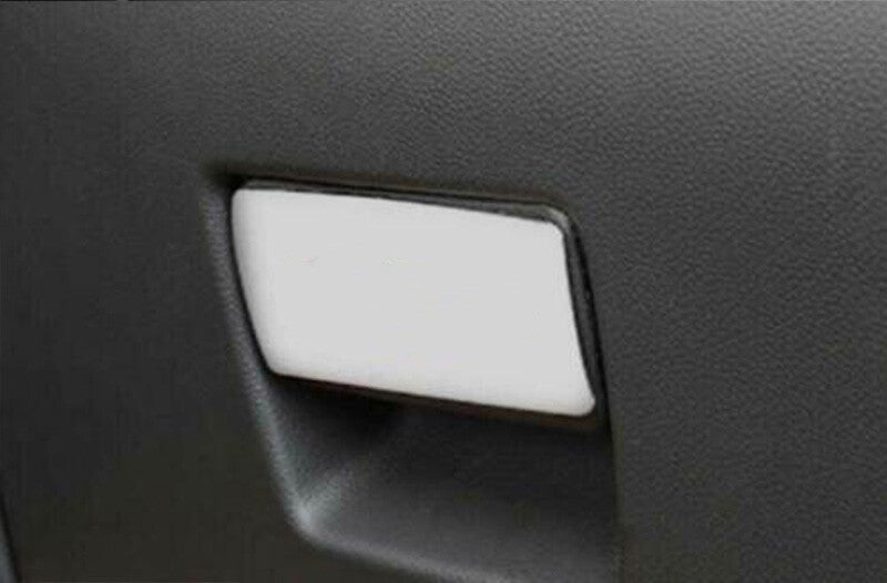 for Cadillac XT4 2019-2023 Chrome Steel for Co -Pilot Storage Box Handle Cover Decor