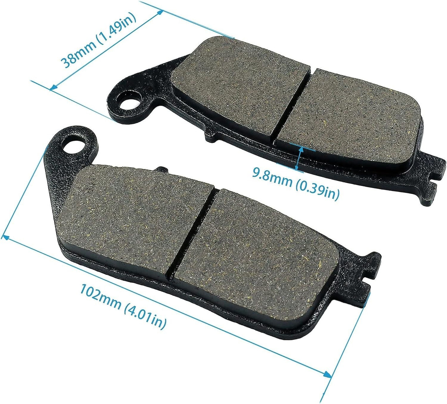 Brake Pads for Honda VTX 1300 C R T Shadow 1100 C2 2003-2013 for Honda Fury VT 1300