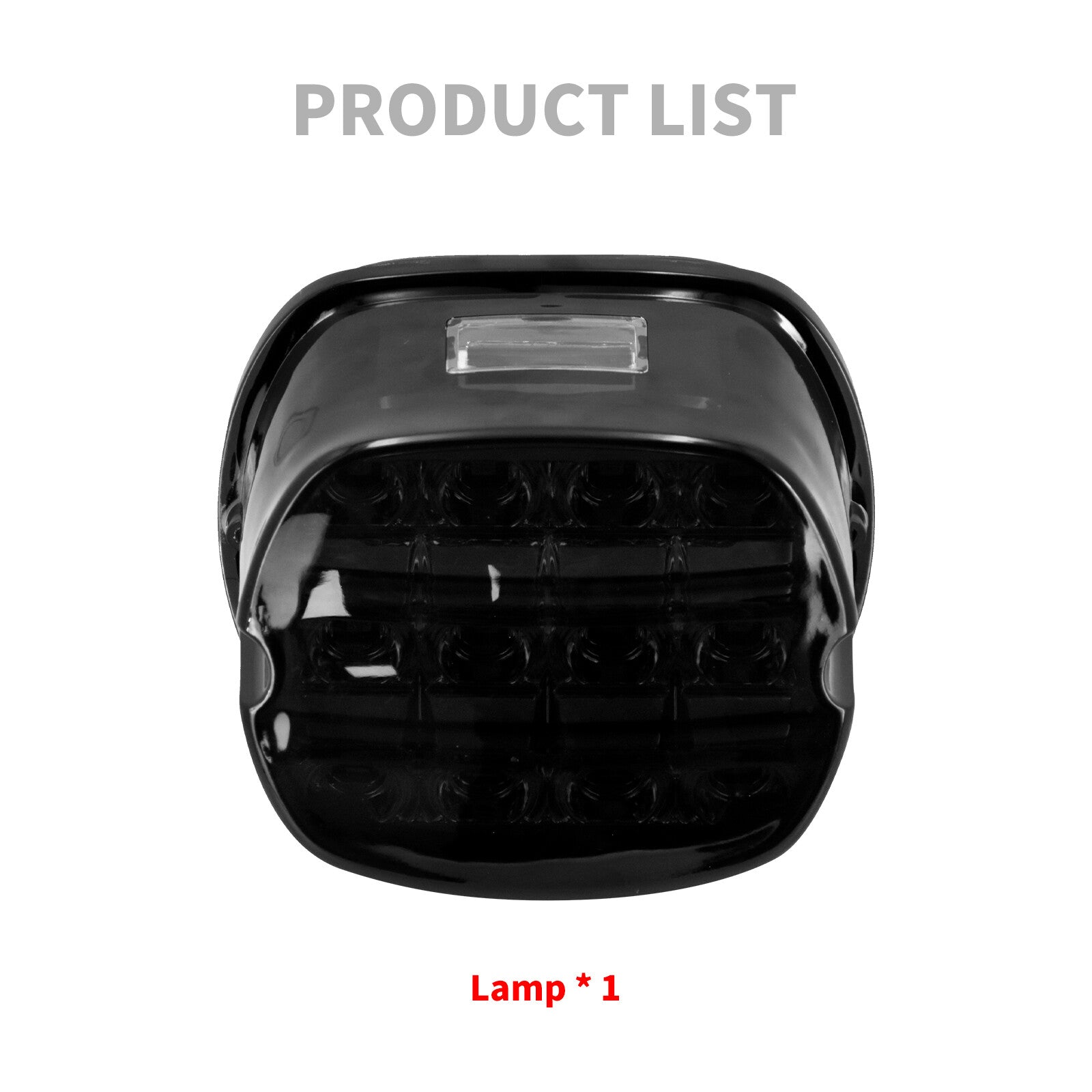 Smoke LED Brake Tail Lights Indicator for Harley Touring Road King Electra Glide