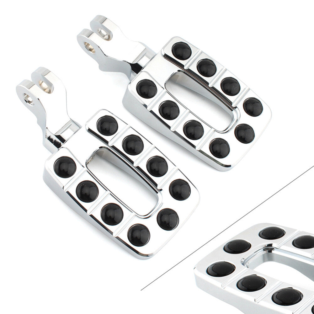 Front Foot Peg Footrest Pedal Non-Slip For Speedmaster Thunderbird Storm Chrome