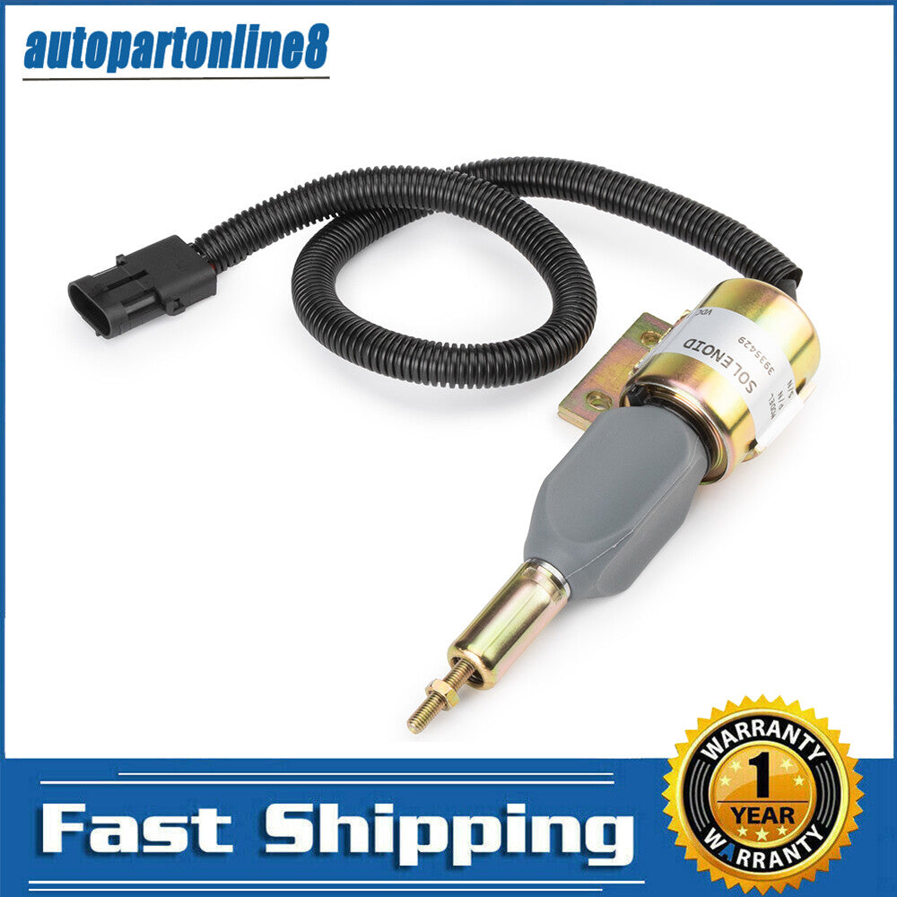 Fuel Shut Off Solenoid SA-4941-12 3991167 12V for 4BT for Hyundai R130 R170