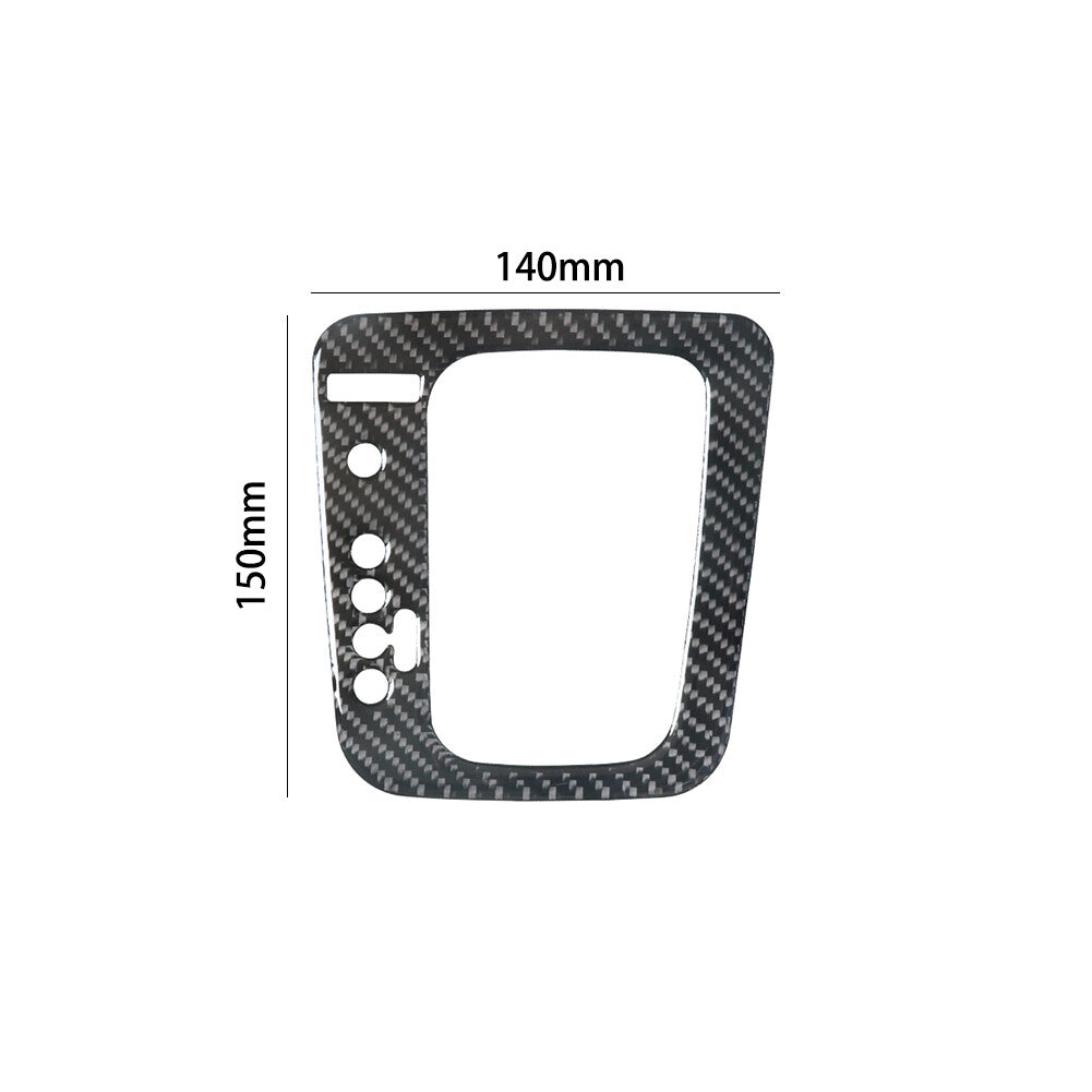 Carbon Fiber Gear shift Panel Frame Trim Cover for Volkswagen for Tiguan 2013-2017