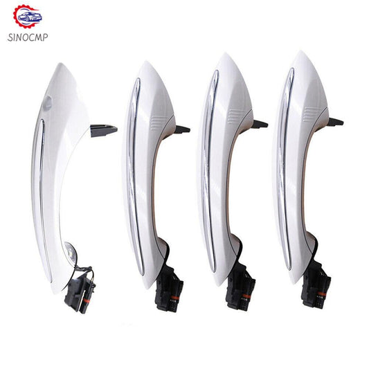 4PCS Exterior Comfort Access door Handle Set Fit for BMW F01 F10 F02 F06 F11 F18