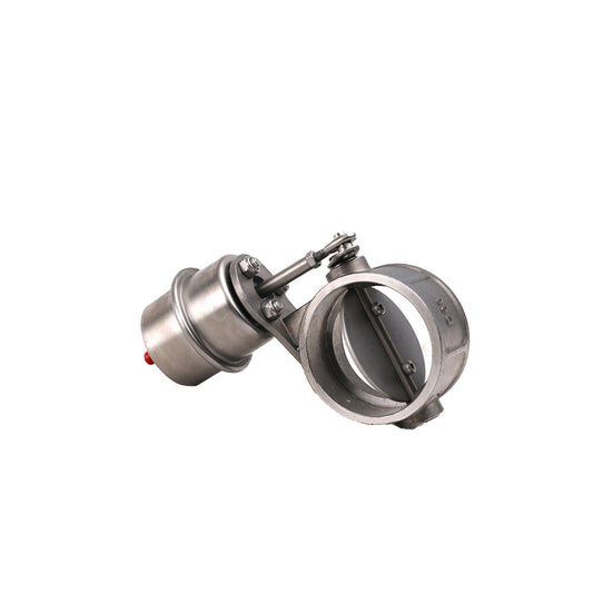 1PC 3.5 89mm Exhaust Control Valve Set Vacuum Actuator OPEN Style Pipe Downpipe