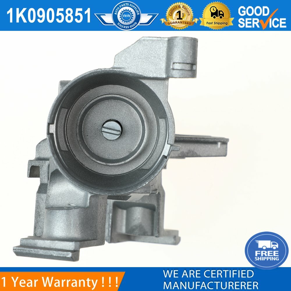 Ignition switch and steering lock housing for Audi A3 TT and for Volkswagen for Golf EOS