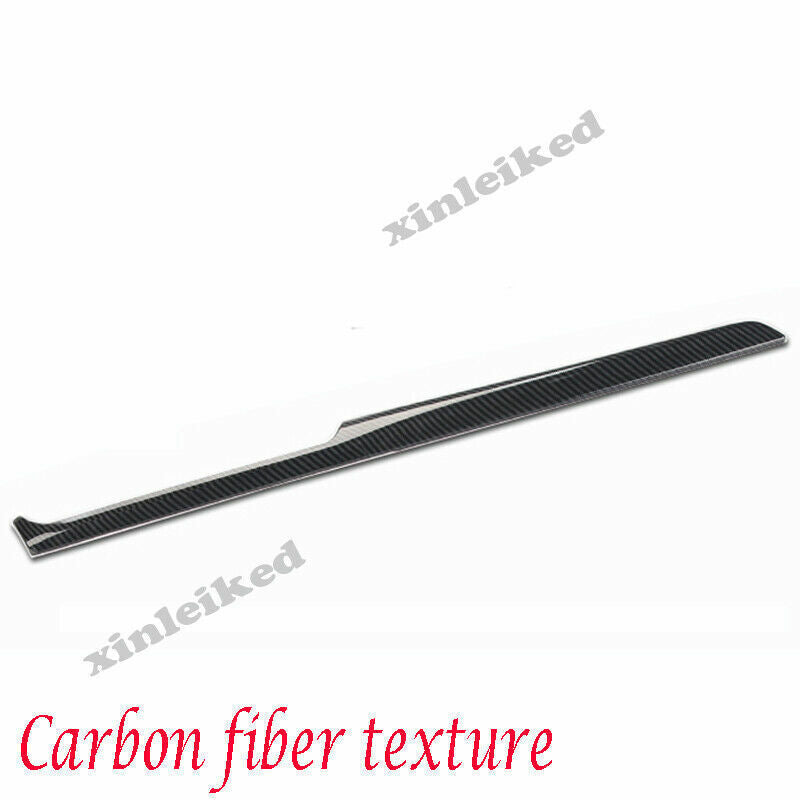 for Mazda 3 Axela 2017-18 ABS Carbon Fiber Center Console Molding Strip Trim 1x