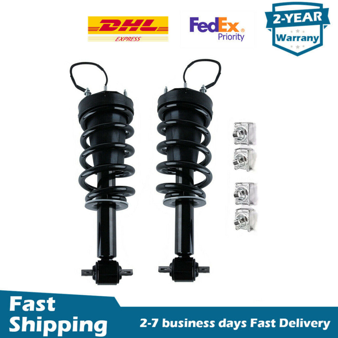 2x Front Shock Struts Assembly w/Magnetic Fit for Escalade Tahoe for Yukon for Sierra 2015
