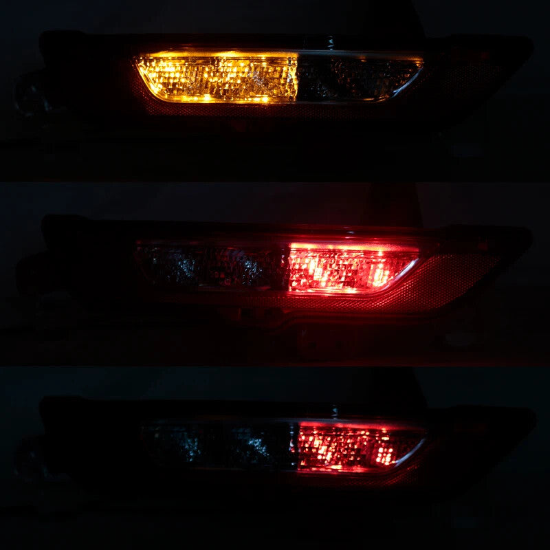 Left side applicable to for Lincoln MKC 2015-2019: Rear reflector, fog brake, turn signal light.