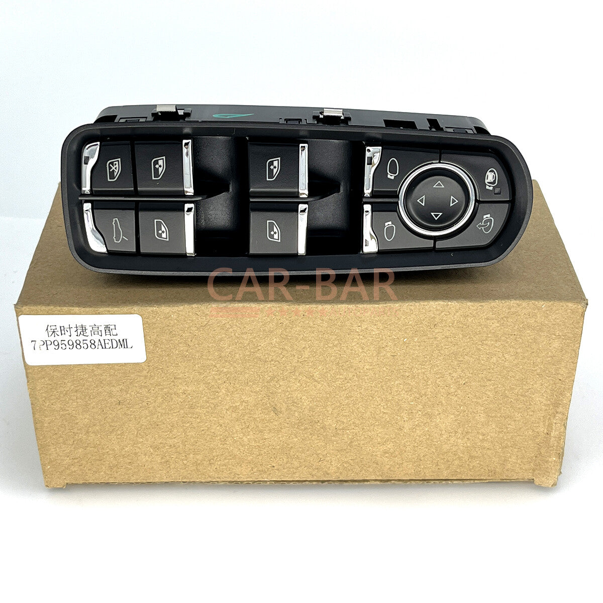 7PP959858AEDML Driver Side Window Switch for 2011-2018 for Porsche for Panamera for Cayenne