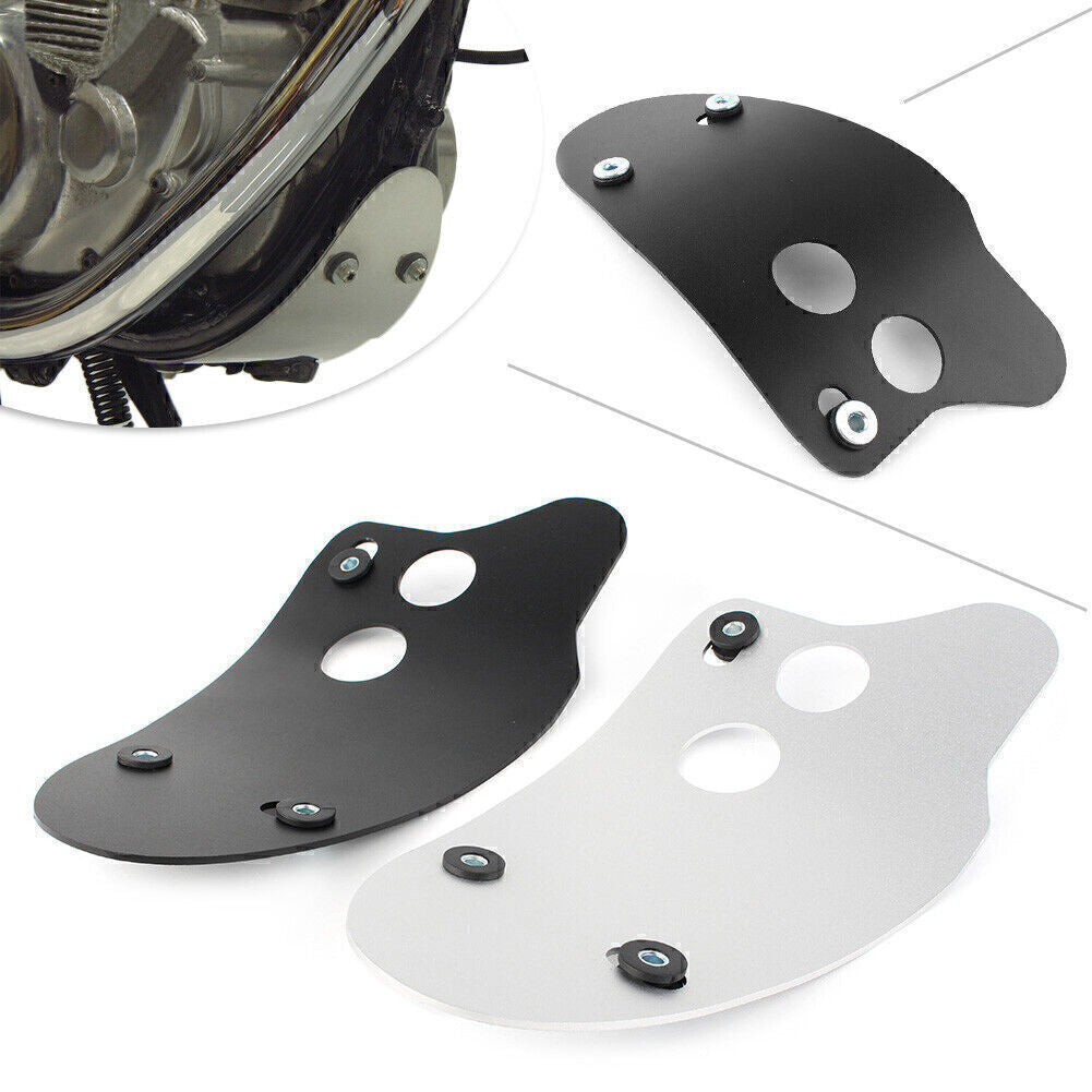 for Yamaha SR500 SR400 Aluminum Skid Plate Cafe Racer Bobber Tracker UK