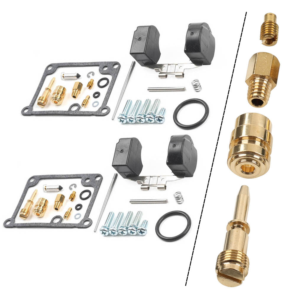 2 Set Carburetor Carb Repair Rebuild Kit for Yamaha Banshee 350 YFZ350 1987-2005