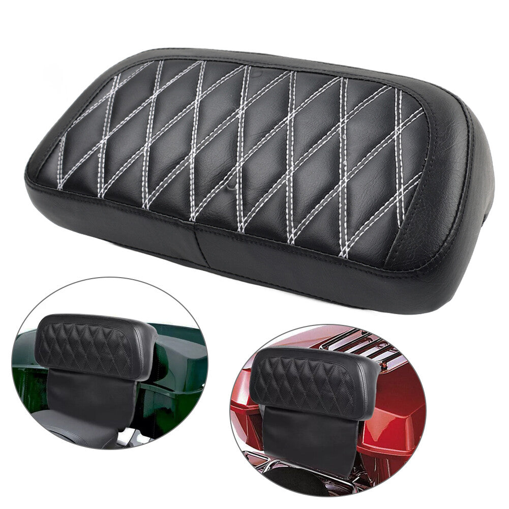 Tour Pack Trunk Backrest Pad for Harley Electra Glide Ultra Limited FLHT FLHTCU