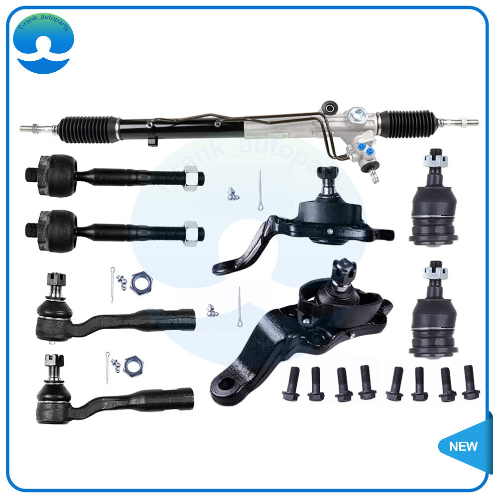 9Pcs Complete Power Steering Rack  Pinion Assembly for 2004-2007 for Toyota Sequoia