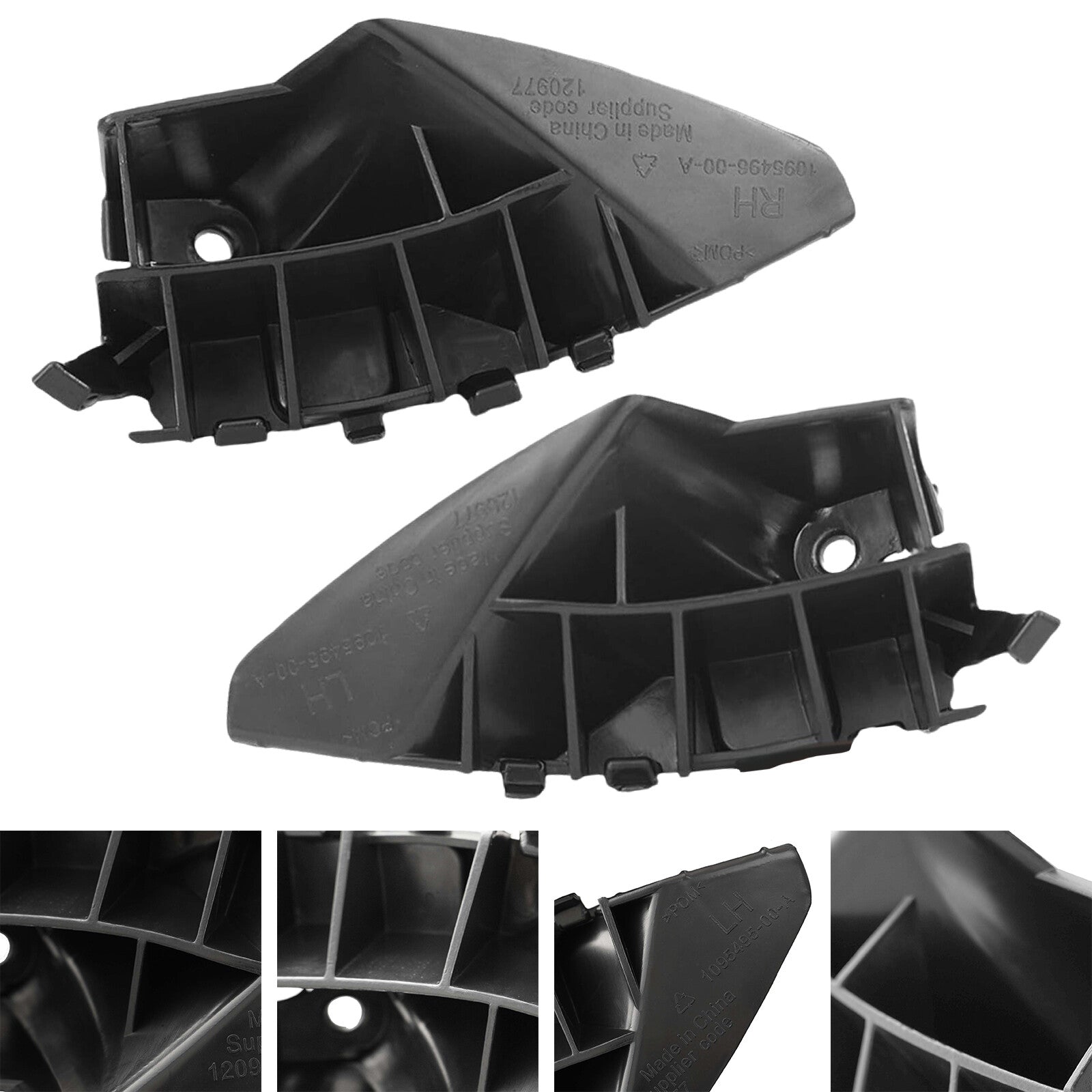 Pair Fender Bracket Support Set 109549500A 109549600A fit 12-21 for Tesla for Model S AT