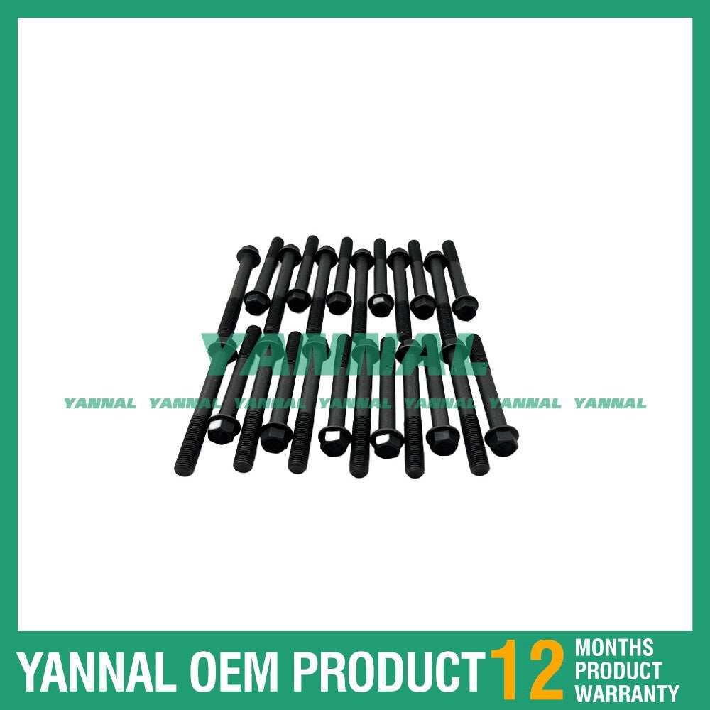 24-piece cylinder head bolt kit for Doosan/DEVELON D1146 engine spare parts