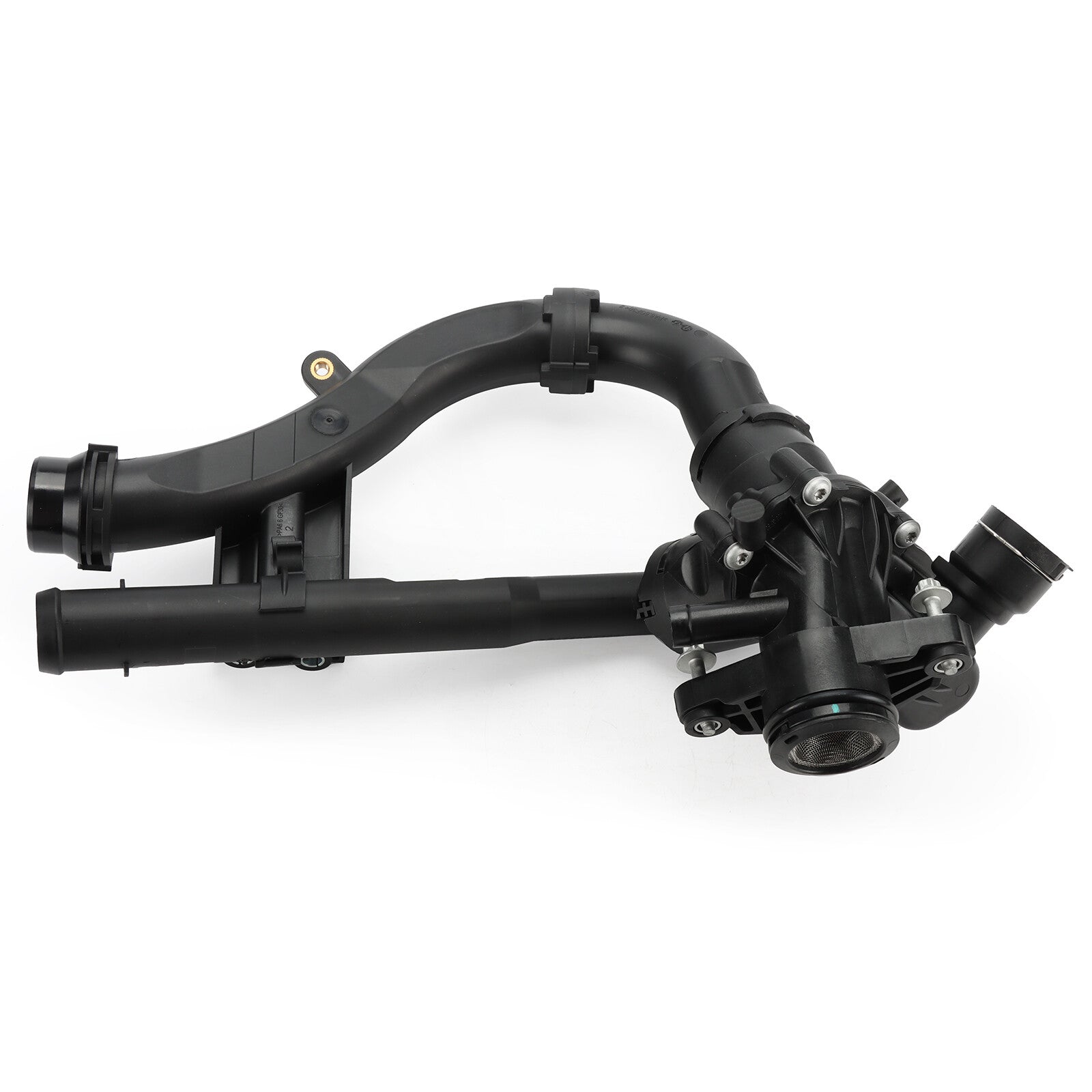 Coolant thermostat housing assembly 2742000115 is suitable for Mercedes-Benz SLK300 and SLC300.