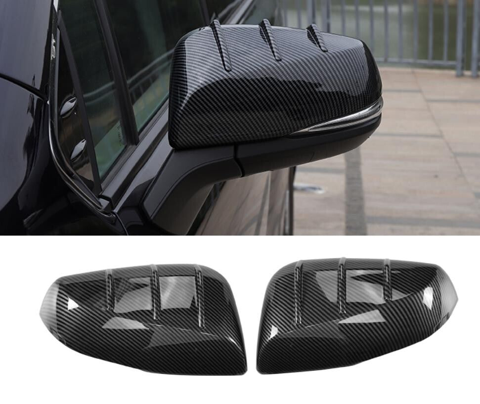 Door Side Rear View Mirror Cover Carbon Fiber For 2023 for Toyota for Sienna Accessories