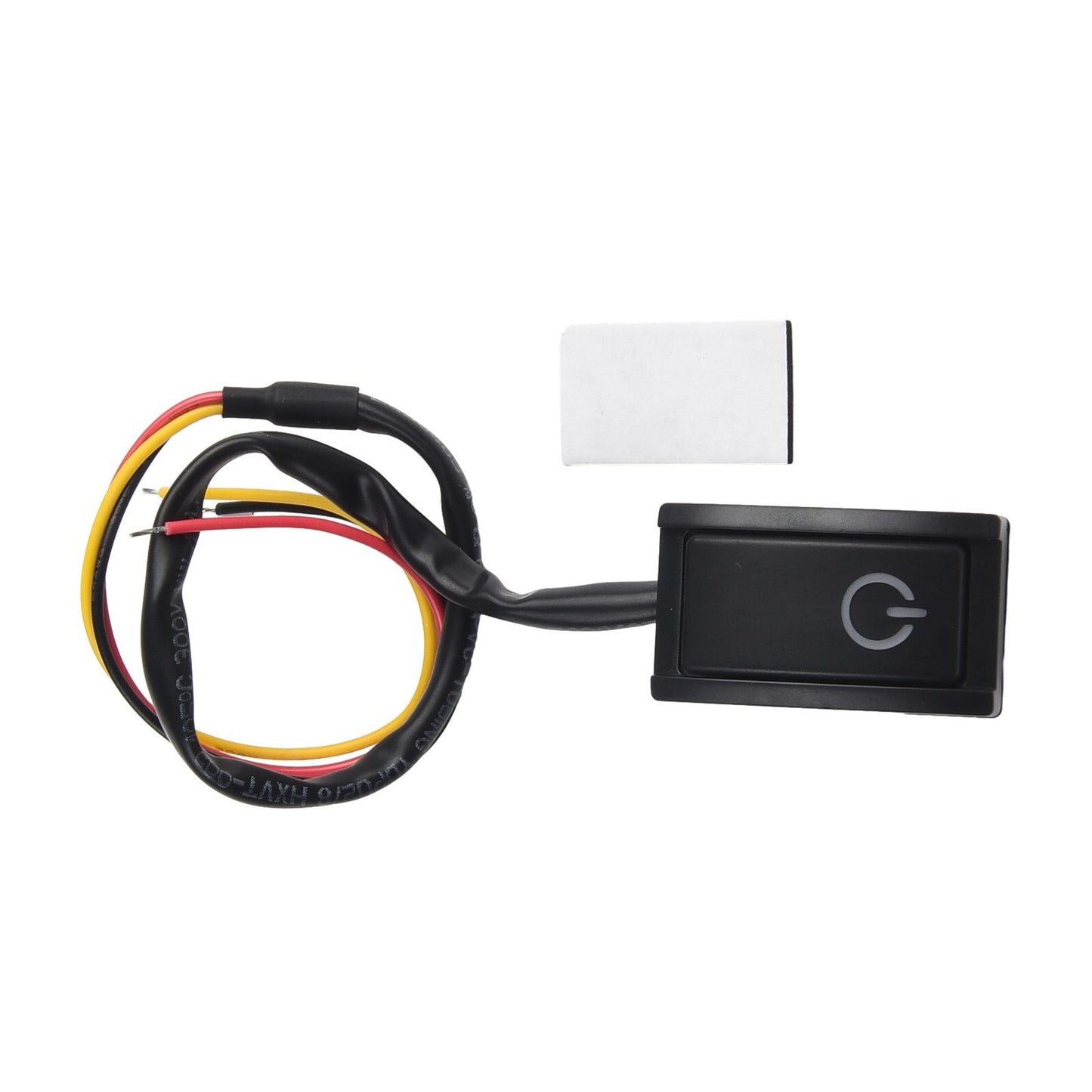 DC12V 200mA 2.4W LED Light Car Push Button Latching Turn ON/OFF