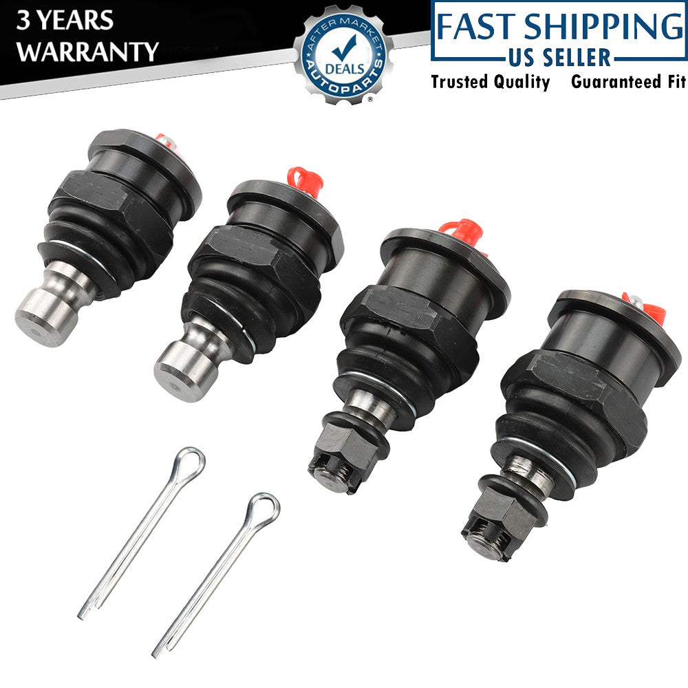 4X 0313BJPACK Upper Lower Ball Joints Package For 03-13 for Dodge 2500 3500