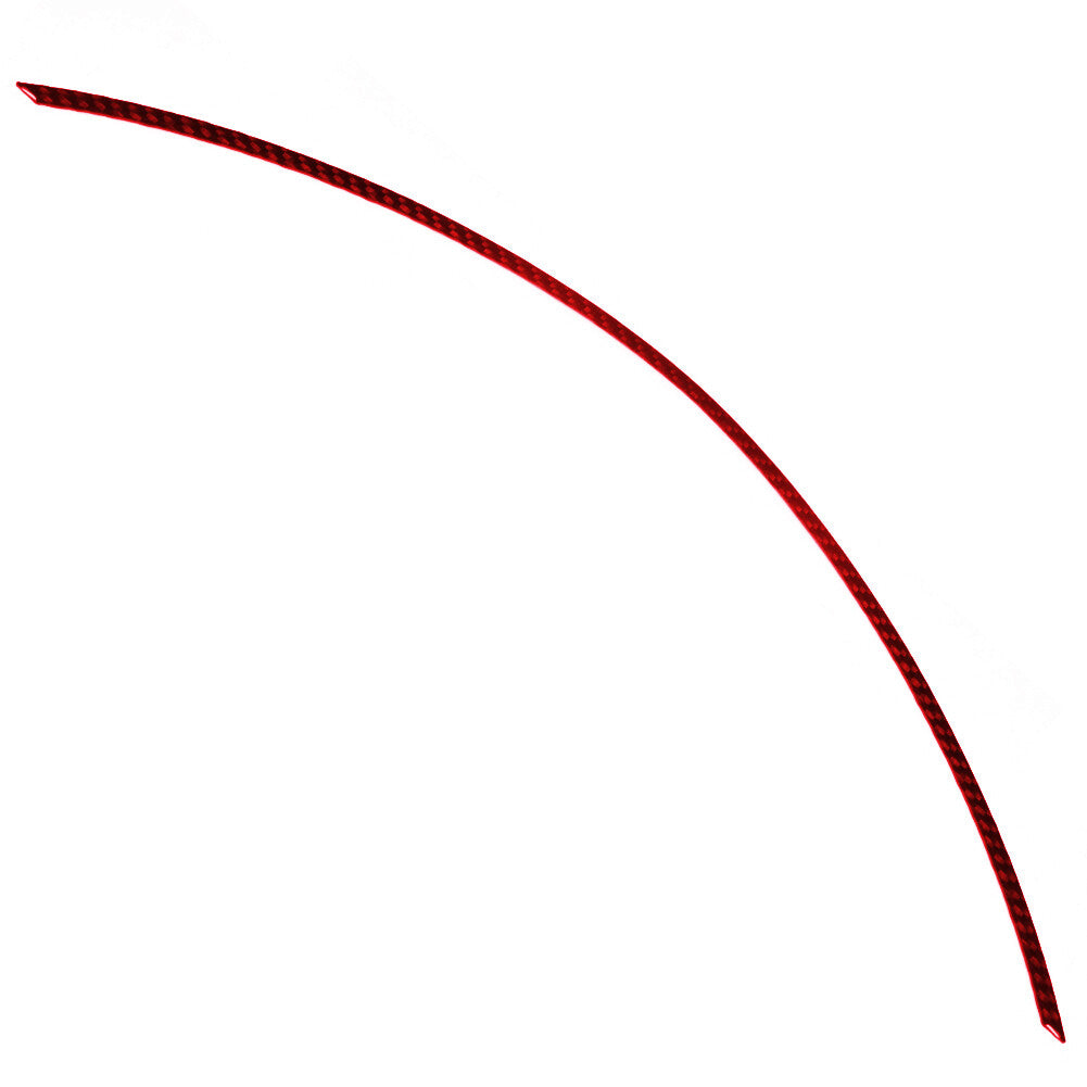 Red Carbon Fiber Speedmeter Surround Cover Trim Sticker for Chrysler 300 2005-07