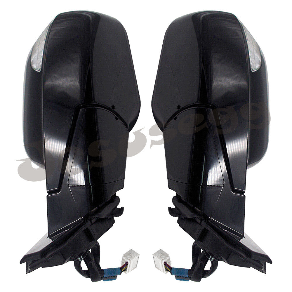RHLH Side Power Mirror 9 Wire Heated Led Signal Lamp for Honda CRV 2007-2011
