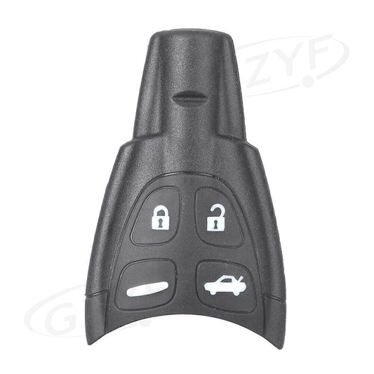 4 Buttons Remote Key Fob Shell Cover Case Keyless Fit for Saab 9-3 Sport Sedan 03-11