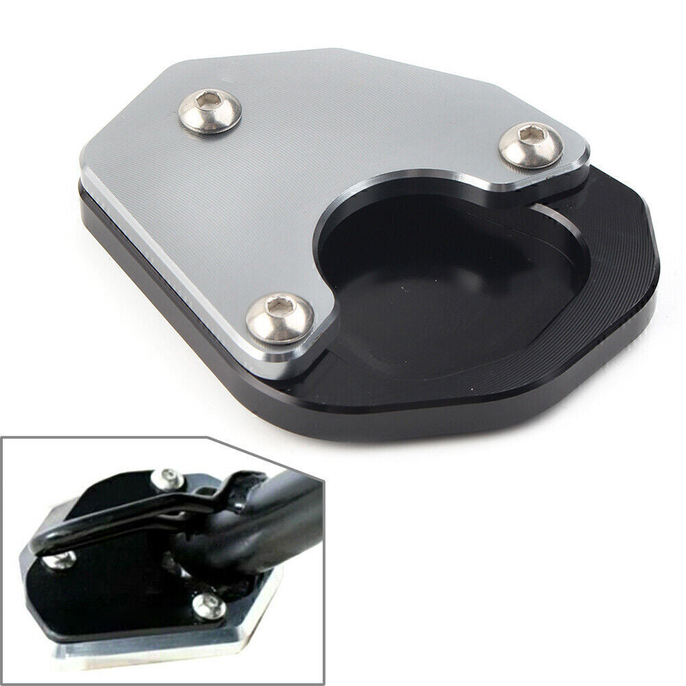 For Trident 660 2021 Kickstand Side Stand Extension Enlarge Plate Pad GREY UK