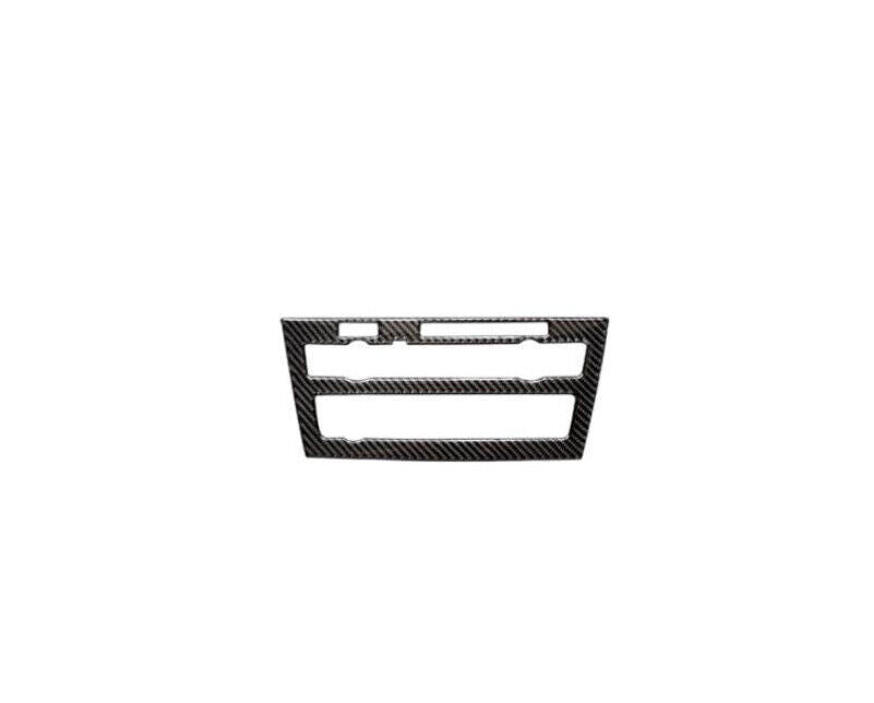 for BMW X3 F25 2014-17 Real Carbon Fiber Console AC Button Control Frame Trim 1P