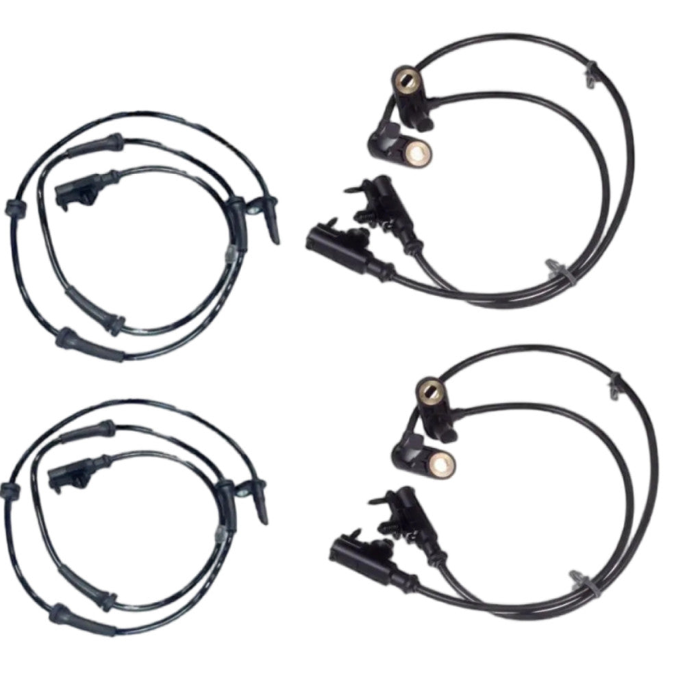 4 ABS Wheel Speed Sensor Front, Rear Left Right Fit for Infiniti G25 G35 G37 AWD