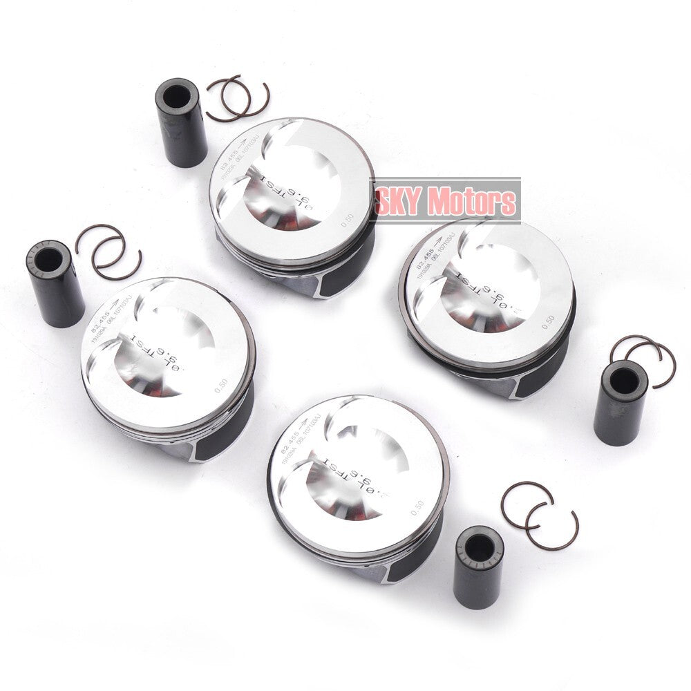 Oversized Pistons Rings Set ¦µ83mm +0.50 23mm for VW GTI CC for AUDI A4 B8 A5 2.0 CDN