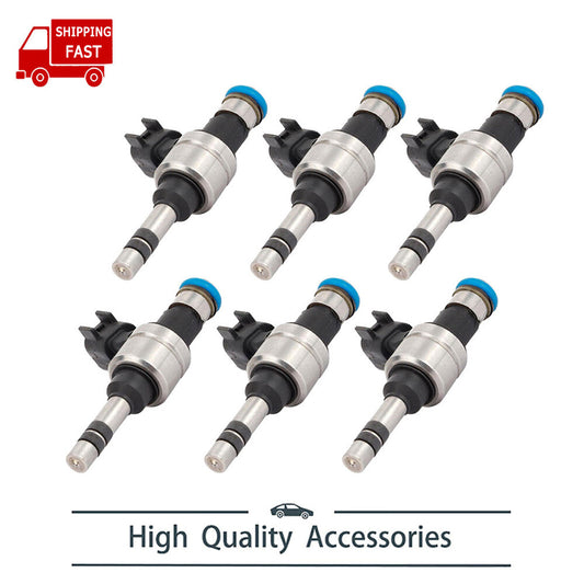 6X Fuel Injectors for CHEVROLET EQUINOX 2010-2011 for GMC TERRAIN 2010-2011