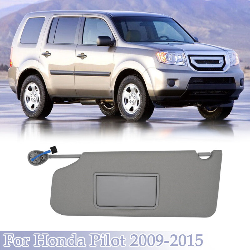 Left Driver Side Sun Visor w/ Light 83280SZAA01ZA for Honda Pilot 2009-2015 New