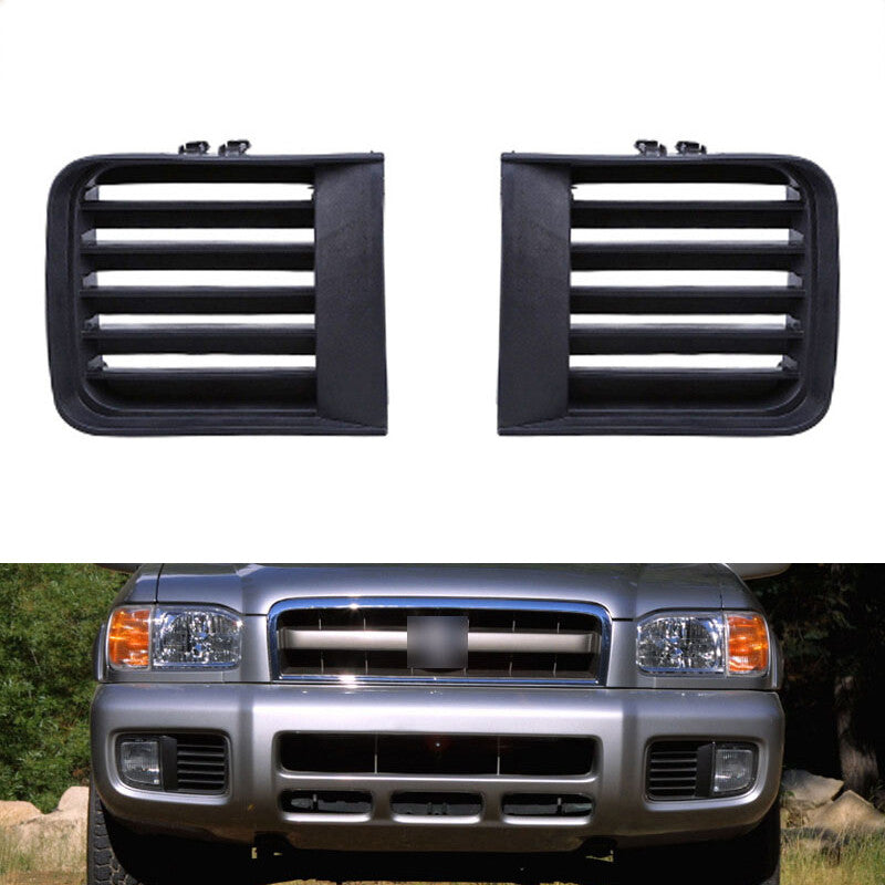 1 Pair for Nissan Pathfinder R50 1999-2004 fog light cover bazel shade Grille