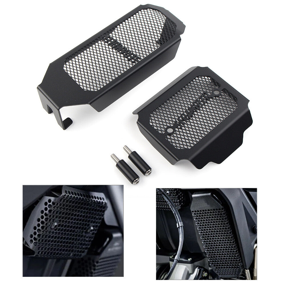 Radiator Oil Cooler Grille+Rectifier Guard Cover for Ducati Scrambler 400 800