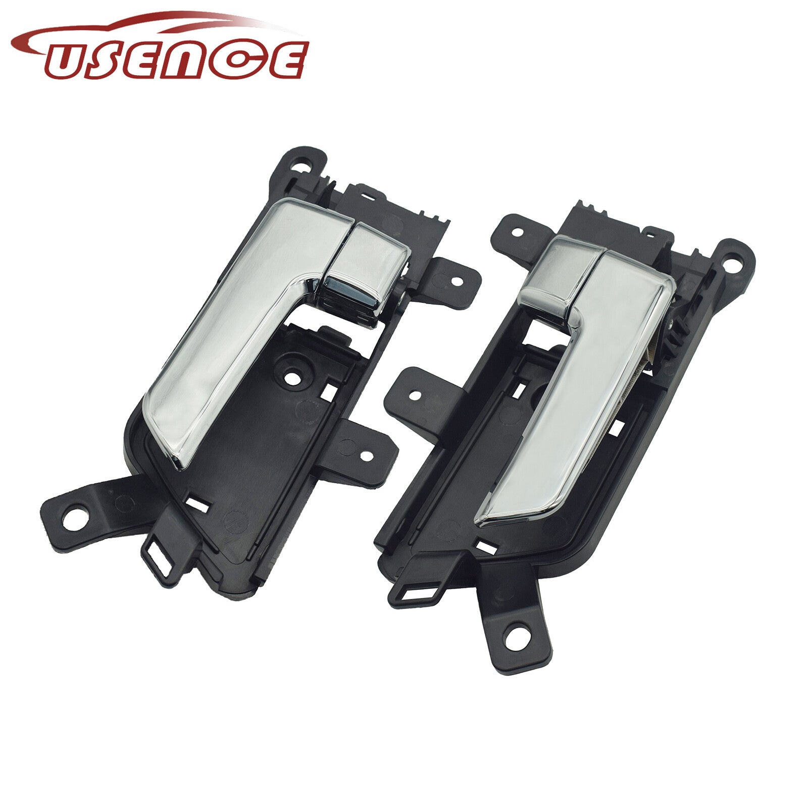 2Pcs Right Left Side Interior Door Handle Chrome LH RH for Kia Borrego 2007-2015