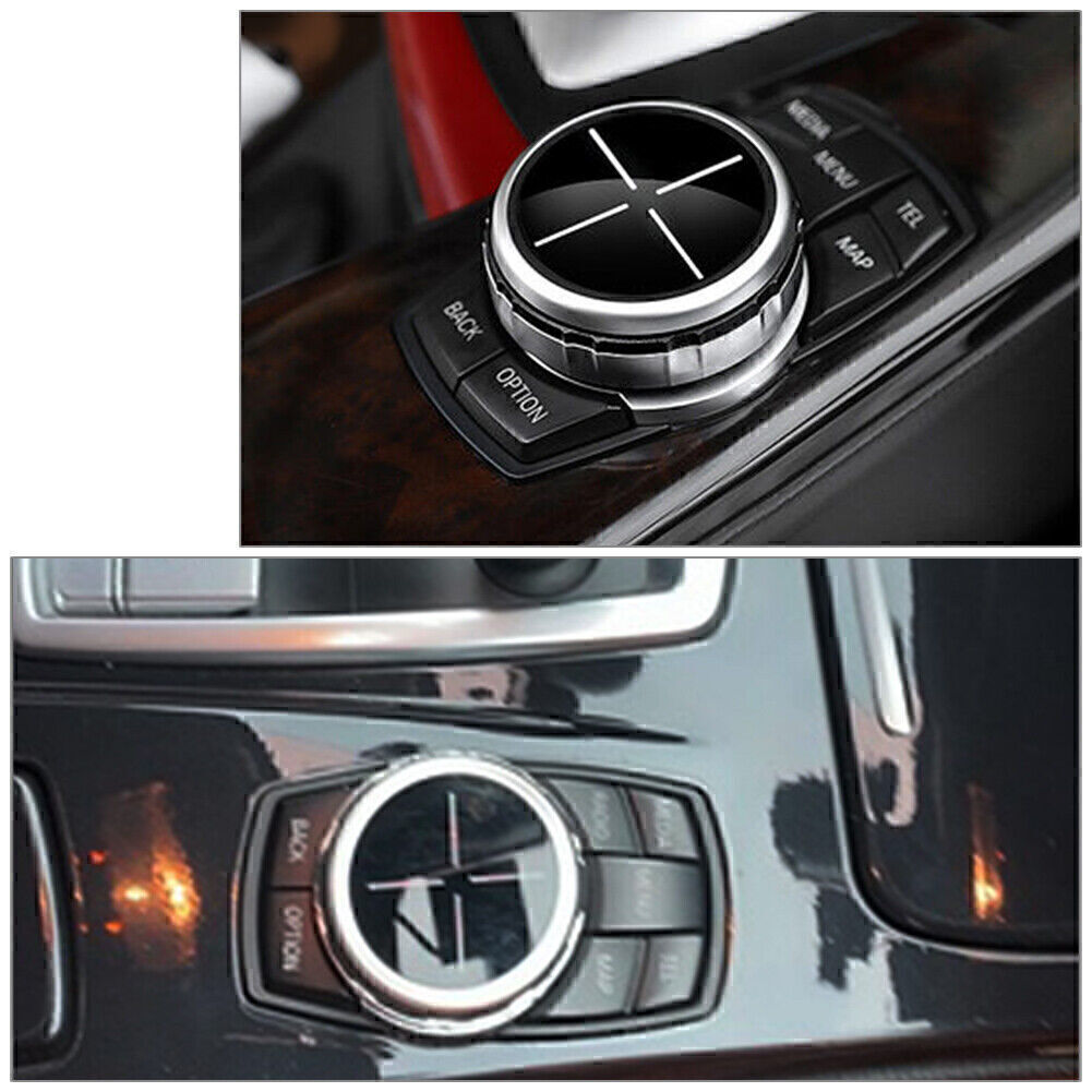Media Knob Controller Wheel Cover for BMW X1 X3 X5 X6 IDRIVE