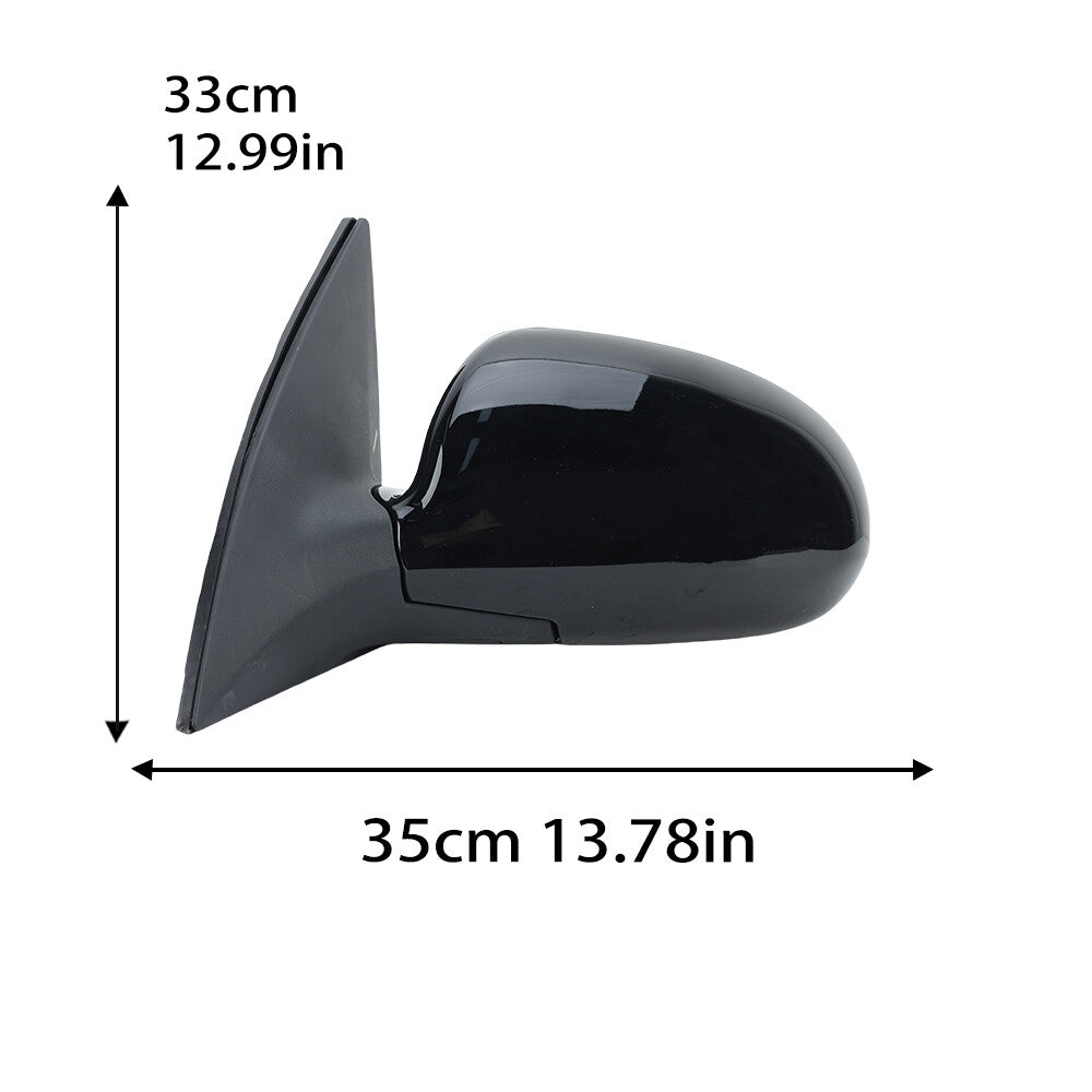 F¨¹r for Hyundai I30 FD 2007-2012 Spiegelglas Au?enspiegel Mit Heizung Links Schwarz